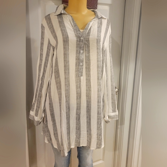 Lara Fashion NWT button up shirt size L - Picture 1 of 4